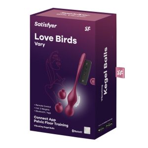 Love Birds Vary Connect App wine red ViPstore.hu - Erotika Webáruház - Szexshop