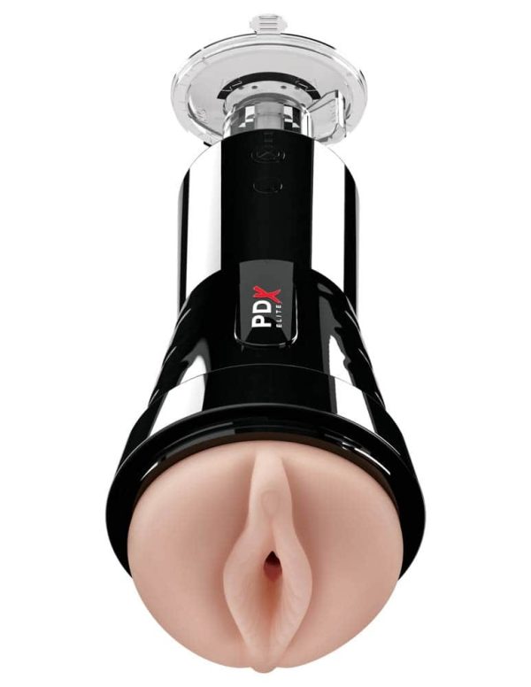 Cock Compressor Vibrating Stroker   Light/Black ViPstore.hu - Erotika Webáruház - Szexshop 2
