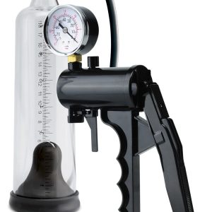 Max-Precision Power Pump  Clear/Black ViPstore.hu - Erotika Webáruház - Szexshop