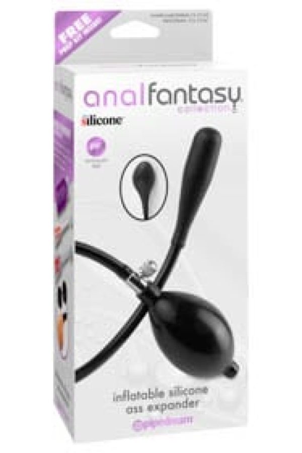 Inflatable Silicone Ass Expander  Black ViPstore.hu - Erotika Webáruház - Szexshop
