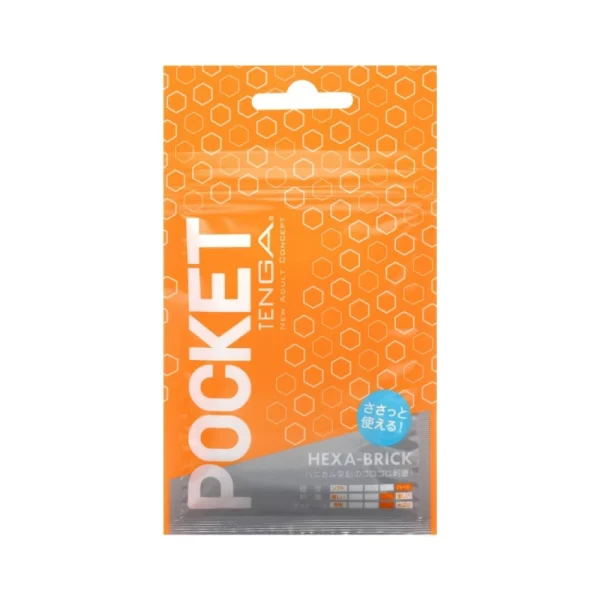POCKET TENGA HEXA-BRICK ViPstore.hu - Erotika Webáruház - Szexshop