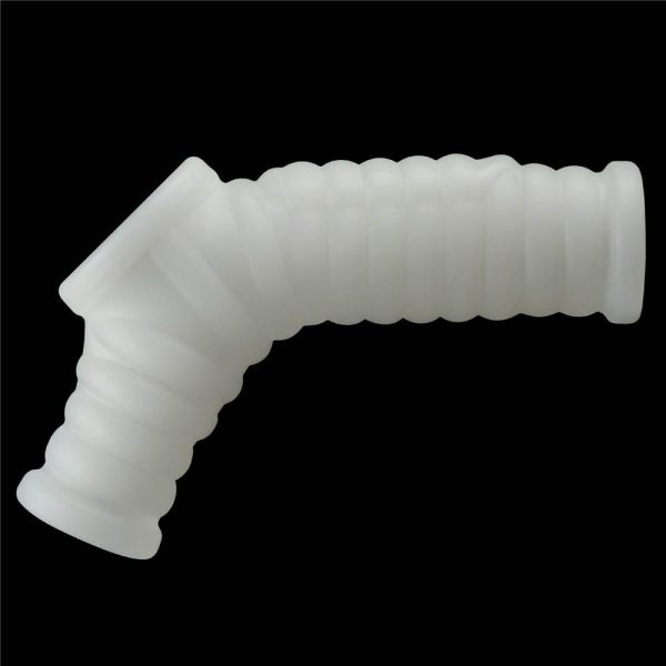 Vibrating Silk Knights Ring with Scrotum Sleeve (White) III ViPstore.hu - Erotika Webáruház - Szexshop 5