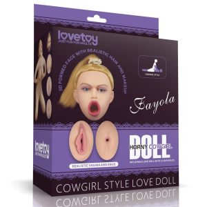Cowgirl Style Love Doll Flesh ViPstore.hu - Erotika Webáruház - Szexshop