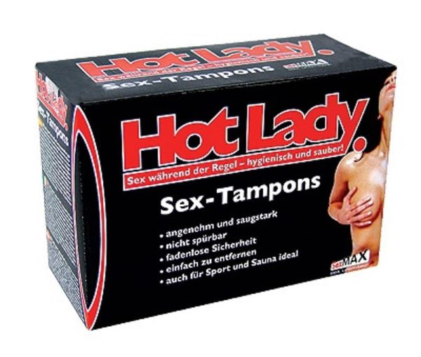 Hot Lady Sex-Tampons, 8er Schachtel (box of 8) ViPstore.hu - Erotika Webáruház - Szexshop