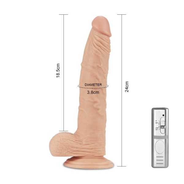 9.5'' Real Extreme Vibrating Dildo ViPstore.hu - Erotika Webáruház - Szexshop 4