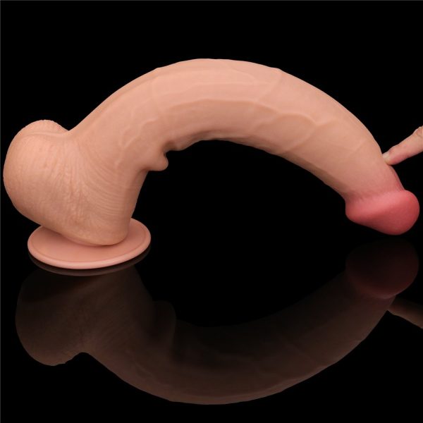 13.5'' King Sized Sliding Skin Dual Layer Dong ViPstore.hu - Erotika Webáruház - Szexshop 2