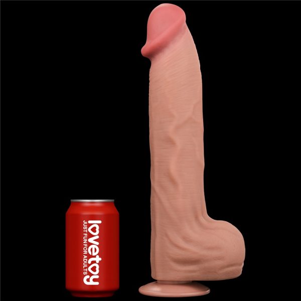 14'' King Sized Sliding Skin Dual Layer Dong ViPstore.hu - Erotika Webáruház - Szexshop 8