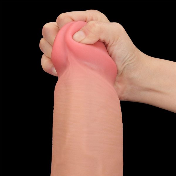 14'' King Sized Sliding Skin Dual Layer Dong ViPstore.hu - Erotika Webáruház - Szexshop 2