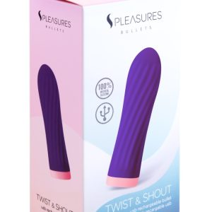 S PLEASURES BULLET TWIST&SHOUT  – PURPLE ViPstore.hu - Erotika Webáruház - Szexshop