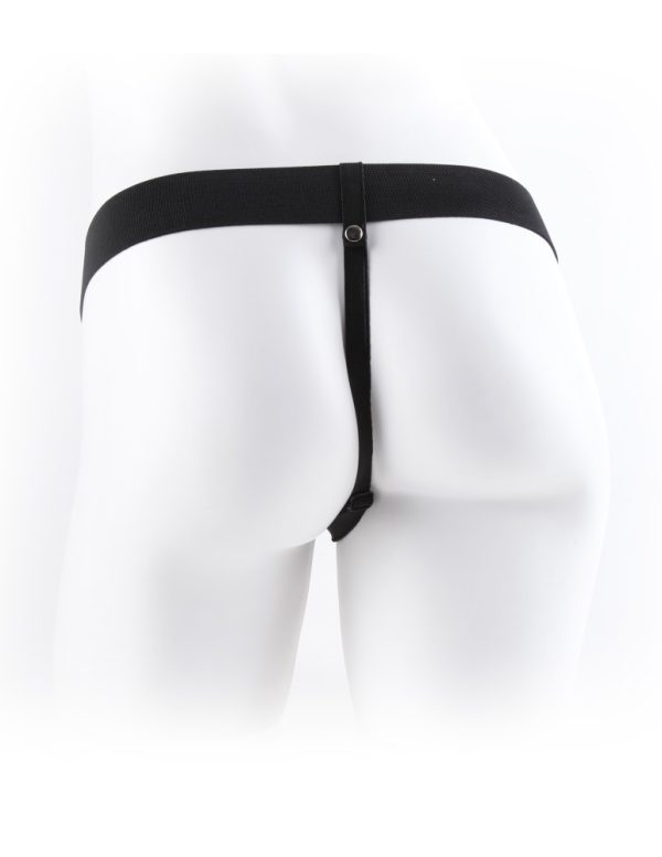 9" Hollow Strap-On with Balls  Light/Black ViPstore.hu - Erotika Webáruház - Szexshop 4