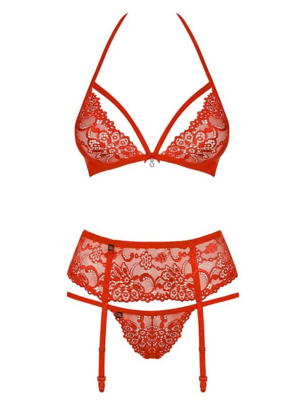 838-SEG-3 set 3-pcs red  S/M ViPstore.hu - Erotika Webáruház - Szexshop 3
