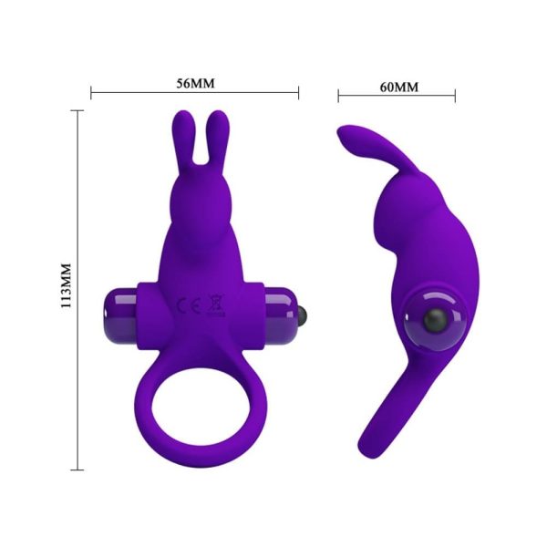 Pretty Love Vibrant Penis Sleeve 1 Purple ViPstore.hu - Erotika Webáruház - Szexshop 4