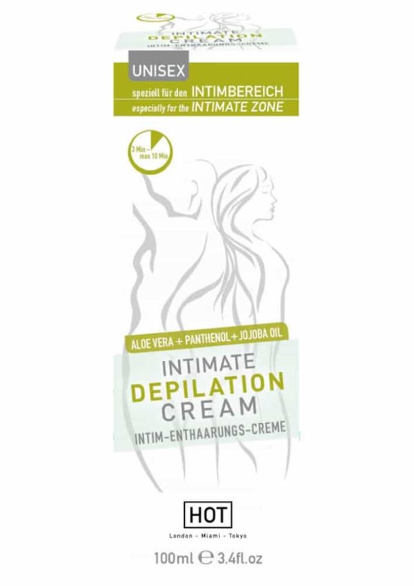 HOT Intimate depilation cream 100 ml ViPstore.hu - Erotika Webáruház - Szexshop
