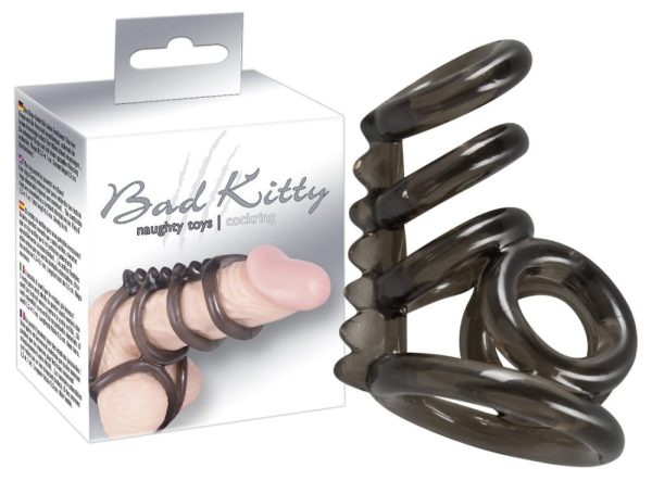 Bad Kitty Cock Ring 3 ViPstore.hu - Erotika Webáruház - Szexshop