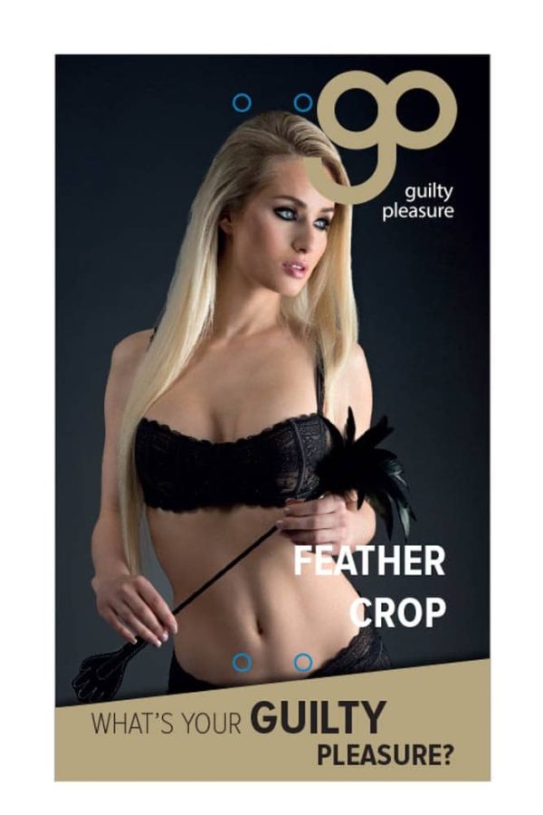 GP Feather Crop Black ViPstore.hu - Erotika Webáruház - Szexshop