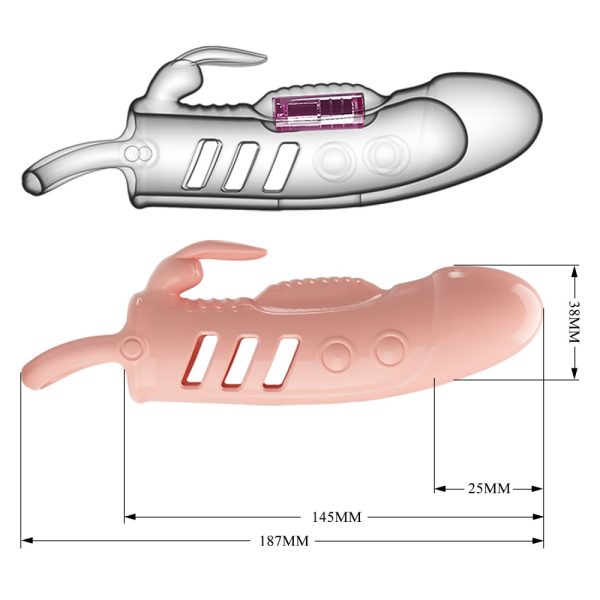 Pretty Love Penis Sleeve Sloane Flesh ViPstore.hu - Erotika Webáruház - Szexshop 7