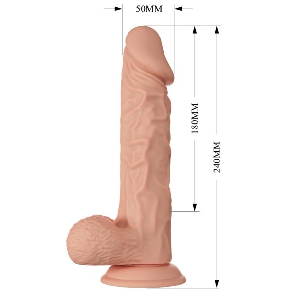 Beautiful Buraq 9,4 " Dildo Flesh ViPstore.hu - Erotika Webáruház - Szexshop 9