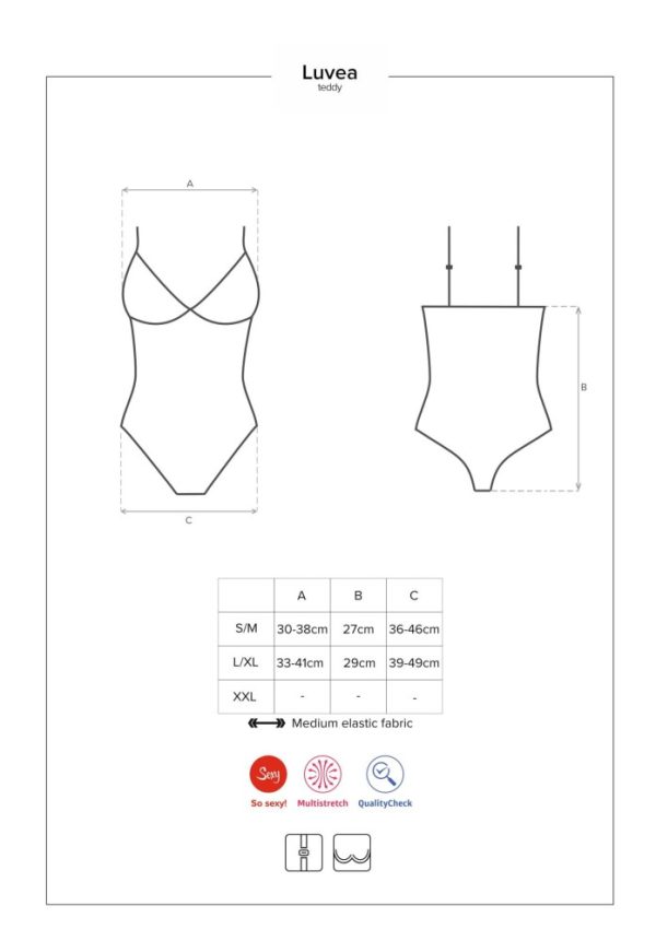 Luvae teddy L/XL ViPstore.hu - Erotika Webáruház - Szexshop 7