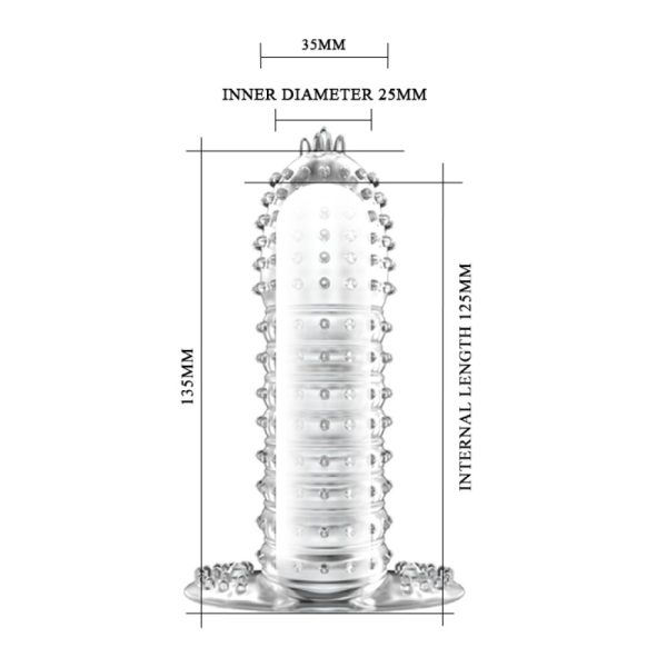 Penis Sleeve Clear 3 ViPstore.hu - Erotika Webáruház - Szexshop 5