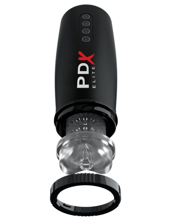 Motorbator 2  Clear/Black ViPstore.hu - Erotika Webáruház - Szexshop 5