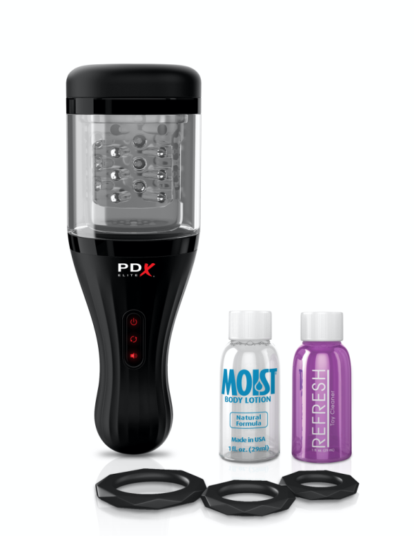 Talk Dirty Rotobator  Clear/Black ViPstore.hu - Erotika Webáruház - Szexshop 4