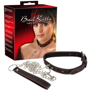 Bad Kitty Collar And Leash ViPstore.hu - Erotika Webáruház - Szexshop