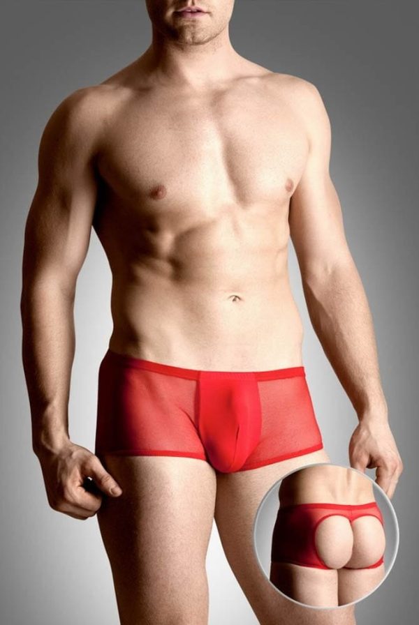 Mens shorts 4493 – red M/L ViPstore.hu - Erotika Webáruház - Szexshop