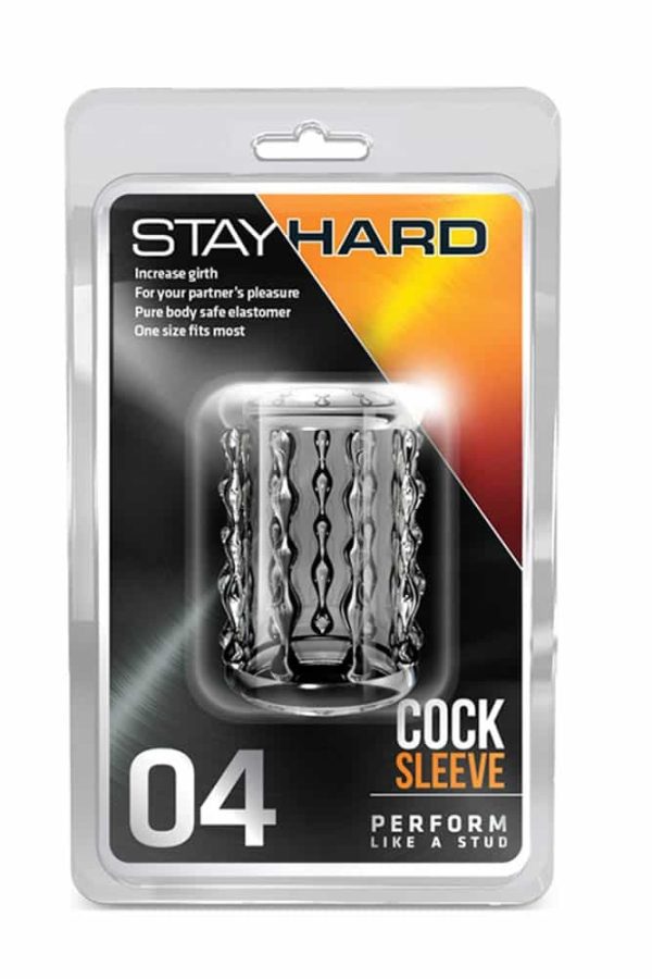 Stay Hard Cock Sleeve 04 Clear ViPstore.hu - Erotika Webáruház - Szexshop