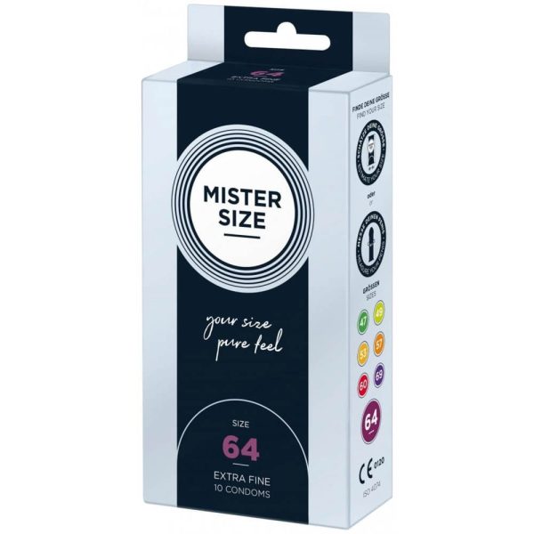 MISTER SIZE 64 mm Condoms 10 pieces ViPstore.hu - Erotika Webáruház - Szexshop