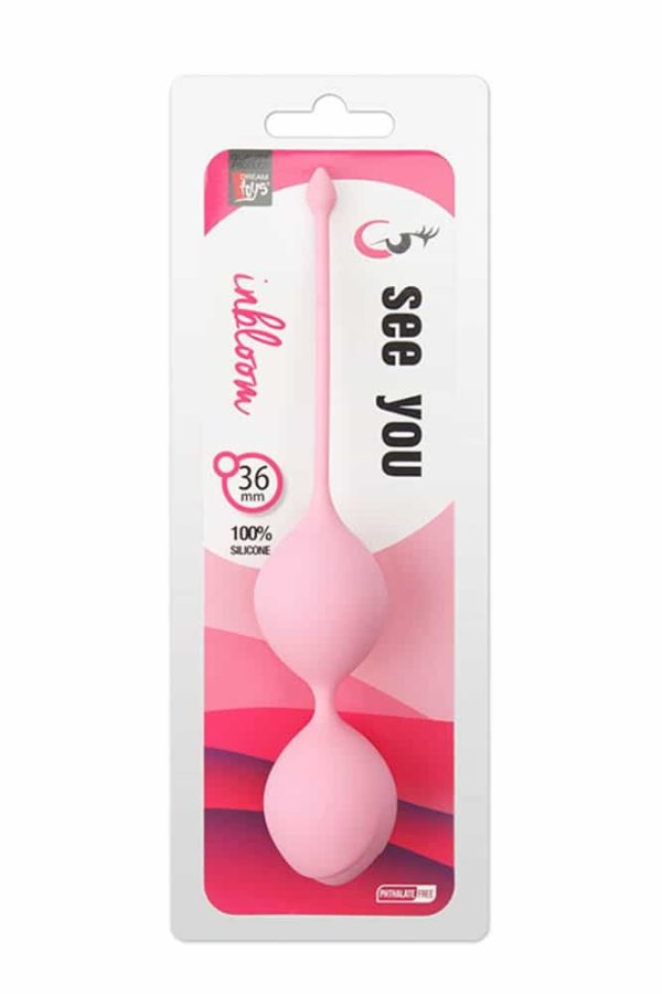 See You In Bloom Duo Balls 36 mm Pink ViPstore.hu - Erotika Webáruház - Szexshop