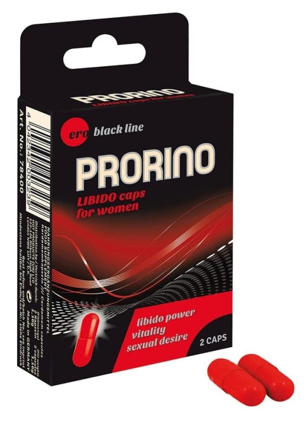 PRORINO Libido Caps for women 2 pcs ViPstore.hu - Erotika Webáruház - Szexshop