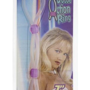 7 inch Silicon Cock Ring With 2 Beads Lavender ViPstore.hu - Erotika Webáruház - Szexshop
