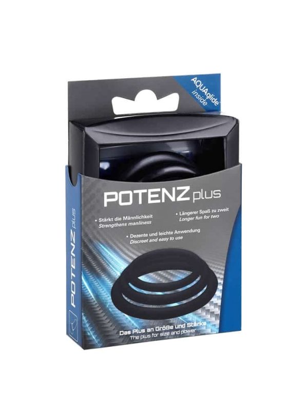 POTENZplus Black 3er Mix (S, M, L) ViPstore.hu - Erotika Webáruház - Szexshop 2
