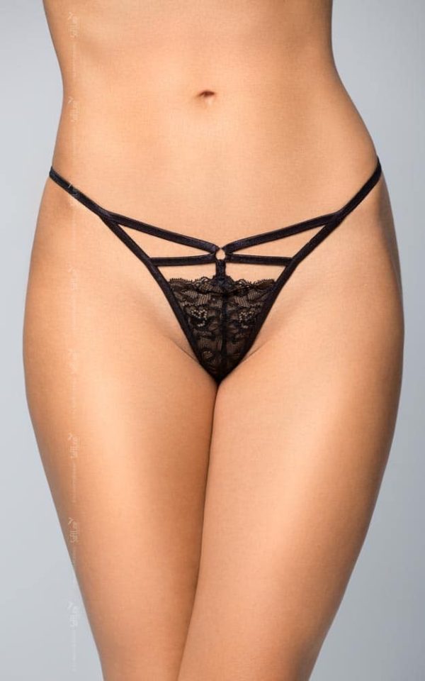 G-string – black {} S/L ViPstore.hu - Erotika Webáruház - Szexshop