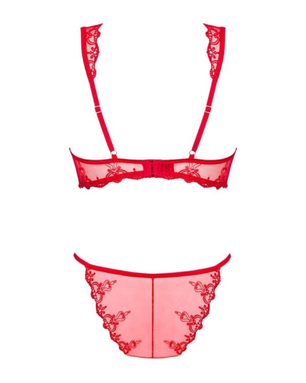 Lonesia 2-pcs set red  S/M ViPstore.hu - Erotika Webáruház - Szexshop 6