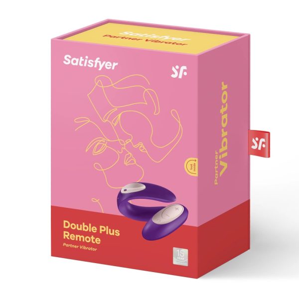 Satisfyer Double Plus Remote ViPstore.hu - Erotika Webáruház - Szexshop