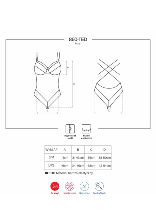 860-TED-1 teddy black L/XL ViPstore.hu - Erotika Webáruház - Szexshop 3