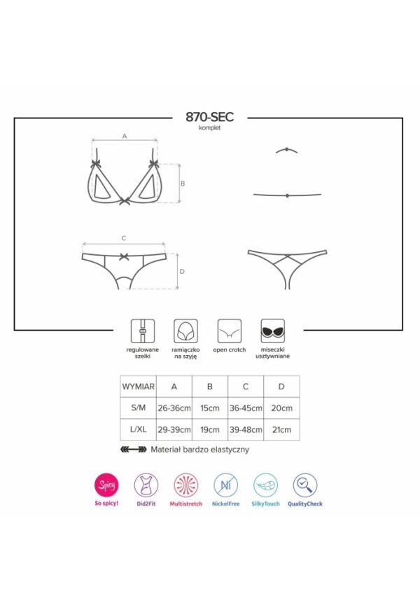 870-SEC-3 2 pcs set  S/M ViPstore.hu - Erotika Webáruház - Szexshop 5