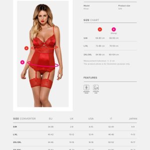 Lovica corset & thong S/M