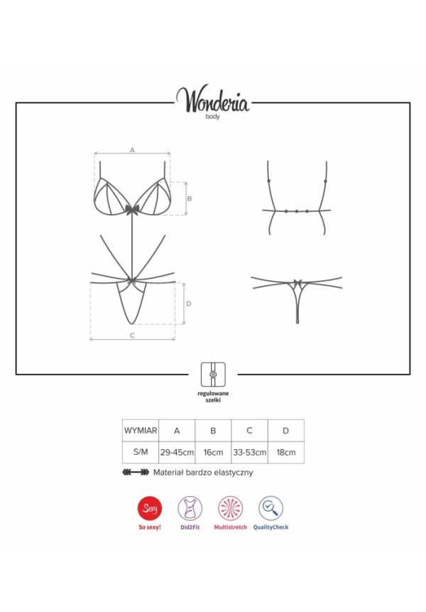 Wonderia teddy black  S/M ViPstore.hu - Erotika Webáruház - Szexshop 5