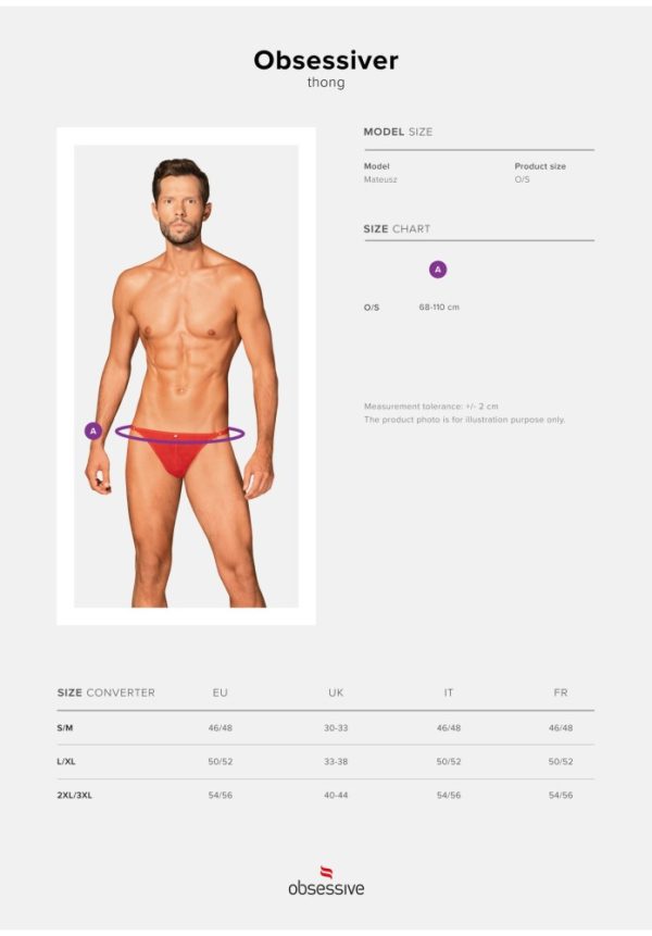 Obsessiver thong O/S ViPstore.hu - Erotika Webáruház - Szexshop 5