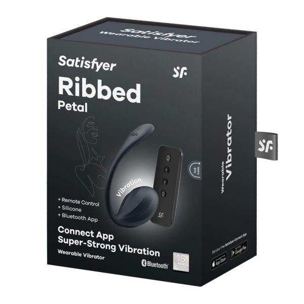 Ribbed Petal black ViPstore.hu - Erotika Webáruház - Szexshop