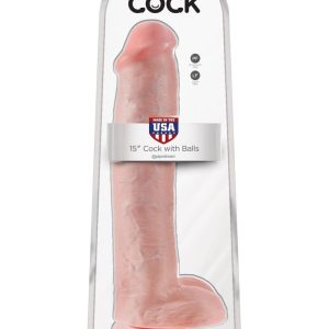 15" Cock with Balls  Light ViPstore.hu - Erotika Webáruház - Szexshop