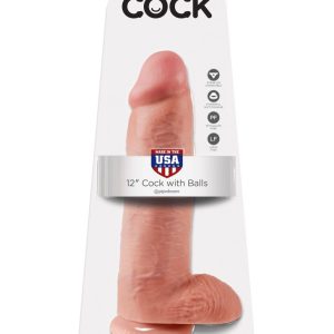 12" Cock with Balls  Light ViPstore.hu - Erotika Webáruház - Szexshop