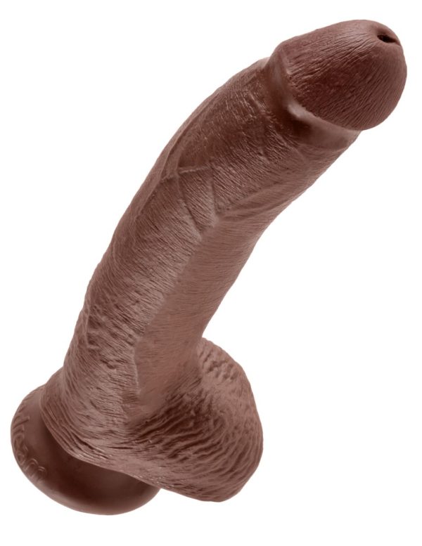 9" Cock with Balls  Brown ViPstore.hu - Erotika Webáruház - Szexshop 4