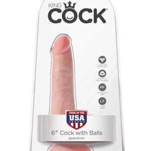 6" Cock with Balls  Light ViPstore.hu - Erotika Webáruház - Szexshop