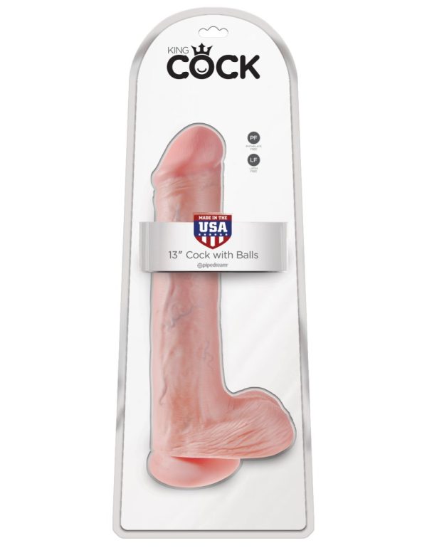 13" Cock with Balls  Light ViPstore.hu - Erotika Webáruház - Szexshop