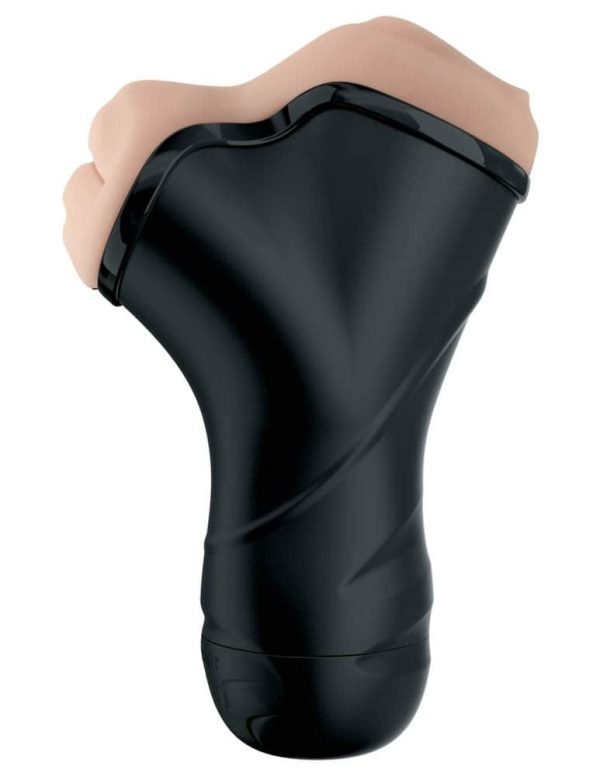 Double Penetration Vibrating Stroker  Light/Black ViPstore.hu - Erotika Webáruház - Szexshop 3