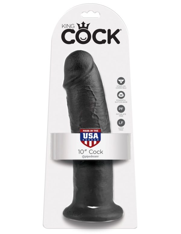 10" Cock  Black ViPstore.hu - Erotika Webáruház - Szexshop