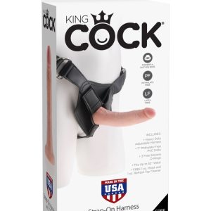 Strap on Harness with 7" Cock  Light ViPstore.hu - Erotika Webáruház - Szexshop